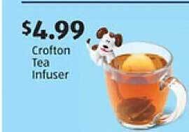 Aldi Crofton tea infuser offer