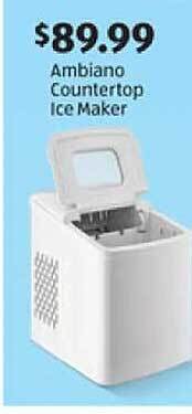 Aldi Ambiano countertop ice maker offer