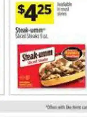 Dollar General Steak-umm offer