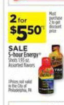 Dollar General 5-hour energy offer