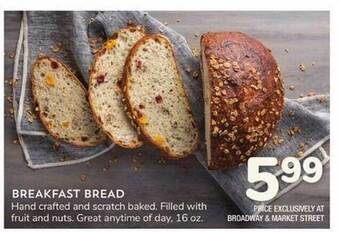 Albertsons Breakfast bread offer
