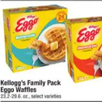 Shaw's Kellogg's family pack eggo waffles offer