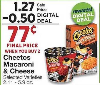 Cheetos macaroni & cheese