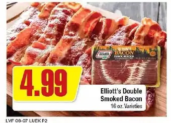 Elliott's double smoked bacon