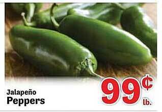 Food Depot Jalapeño peppers offer