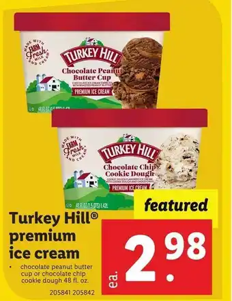 Lidl Turkey hill premium ice cream offer