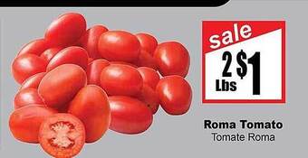 Rancho Markets Roma tomato offer