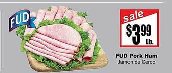 Rancho Markets Fud pork ham offer