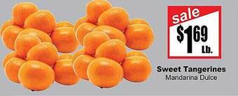 Rancho Markets Sweet tangerines offer