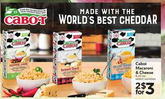 Cub Foods Cabot macaroni & cheese offer