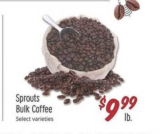 Sprouts Farmers Market Sprouts bulk coffee offer