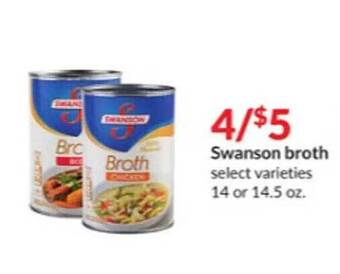 Hy-Vee Swanson broth offer