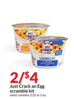 Hy-Vee Just crack an egg scramble kit offer