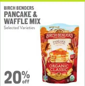New Seasons Market Birch benders pancake & waffle mix offer