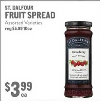 New Seasons Market St. dalfour fruit spread offer