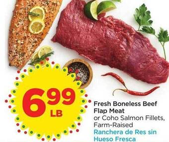 Foods Co Fresh boneless beef flap meat offer