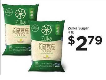 Foods Co Zulka sugar offer