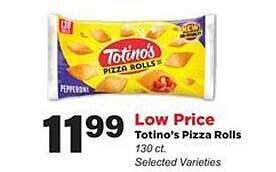 Stater Bros Totino's pizza rolls offer