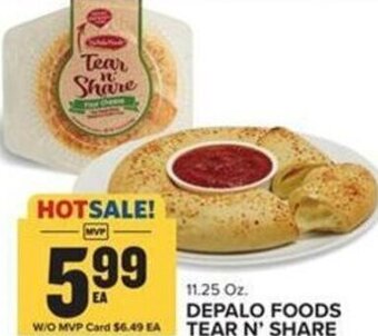 Food Lion Depalo Foods Tear N' Share offer