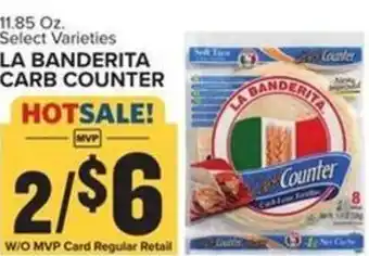 Food Lion 11.85 oz. La Banderita Carb Counter offer