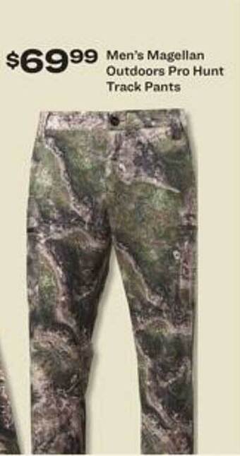 Academy Men's magellan outdoors pro hunt track pants offer