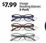 Aldi Visage reading glasses offer