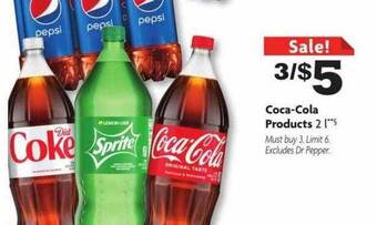 Family Dollar Coca-cola products offer