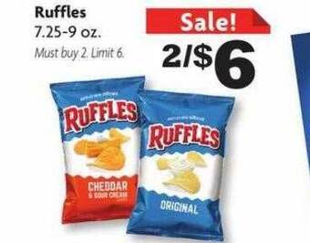 Family Dollar Ruffles offer