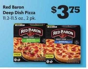 Family Dollar Red baron deep dish pizza offer