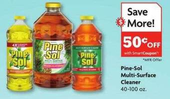 Family Dollar Pine-sol multi-surface cleaner offer