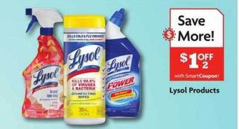 Family Dollar Lysol products offer