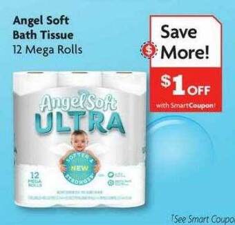 Family Dollar Angel soft bath tissue offer