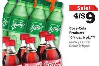 Family Dollar Coca-cola products offer