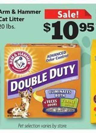 Family Dollar Arm & hammer cat litter offer