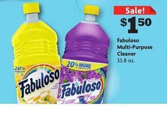 Family Dollar Fabuloso multi-purpose cleaner offer