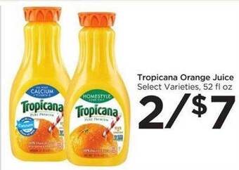 Food 4 Less Tropicana orange juice offer
