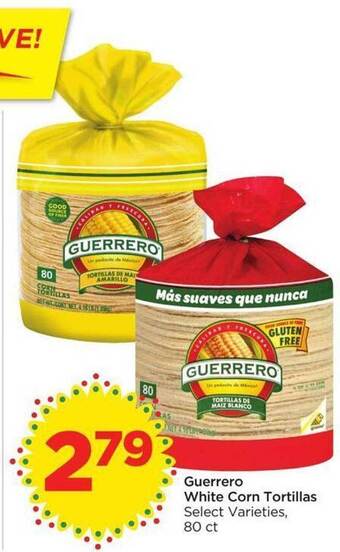 Food 4 Less Guerrero white corn tortillas offer