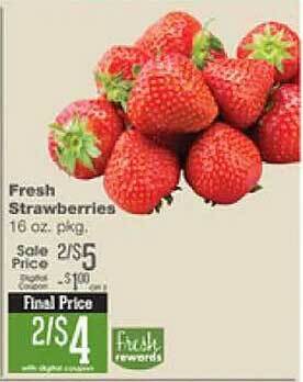 Forest Hills Food Fresh strawberries offer