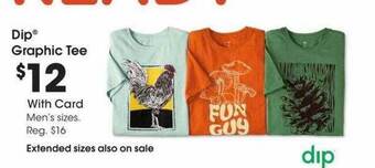 Fred Meyer Dip graphic tee offer