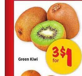 H-E-B Green kiwi offer