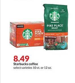 Hy-Vee Starbucks coffee offer