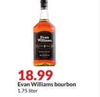 Hy-Vee Evan williams bourbon offer