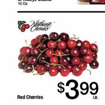 Jons International Red cherries offer