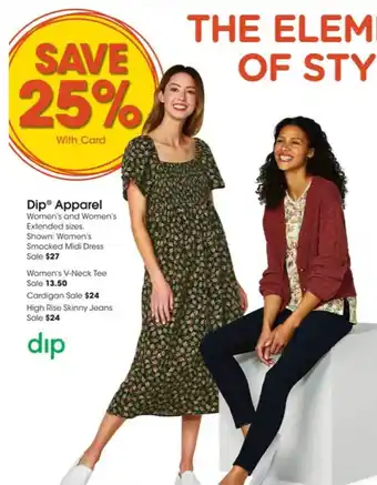 Kroger Dip apparel offer