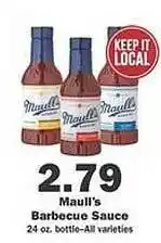 Schnucks Maull's barbecue sauce offer