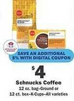 Schnucks Schnucks coffee offer