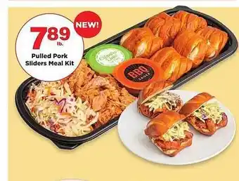 Stater Bros Pulled pork sliders meal kit offer