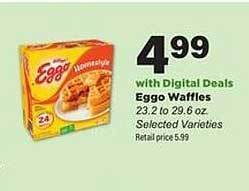 Stater Bros Eggo waffles offer