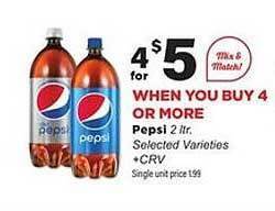 Stater Bros Pepsi offer