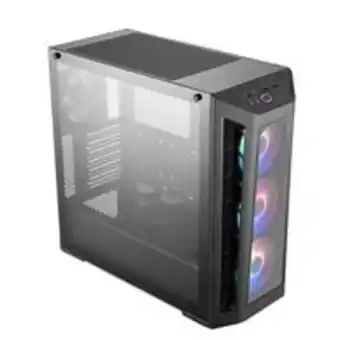 Micro Center Masterbox mb530p atx mid-tower computer case with tempered glass - black offer